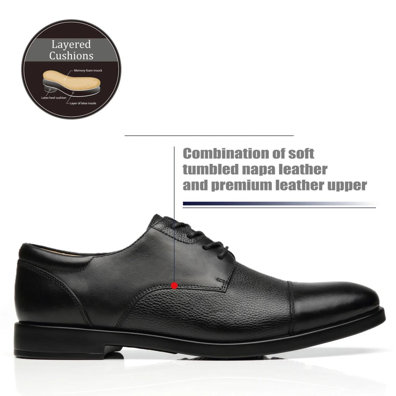 Wide dress shoes men's