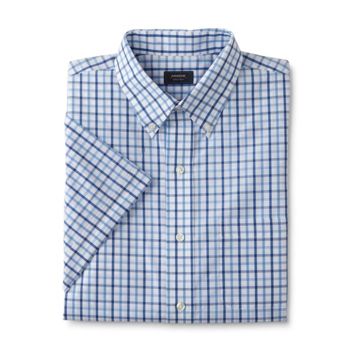 Arrow men's short sleeve dress shirts