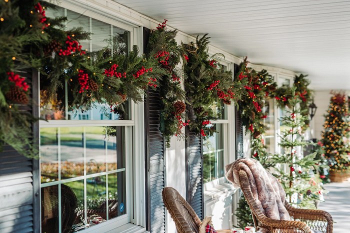 How to decorate house windows for christmas