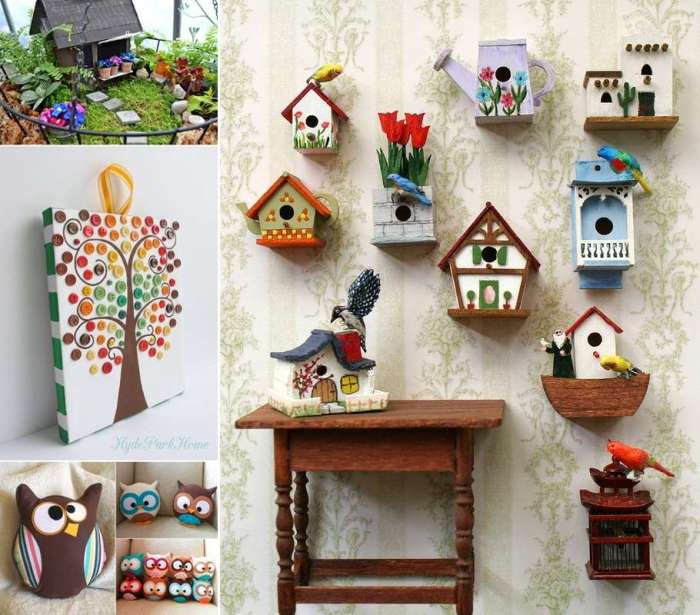 How to make handmade things for home decoration