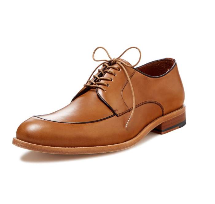 Shoes brown dress mensfash toe apron derby men