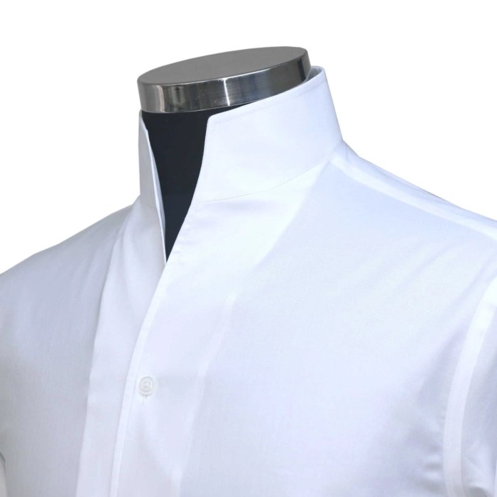 High collar dress shirts for mens