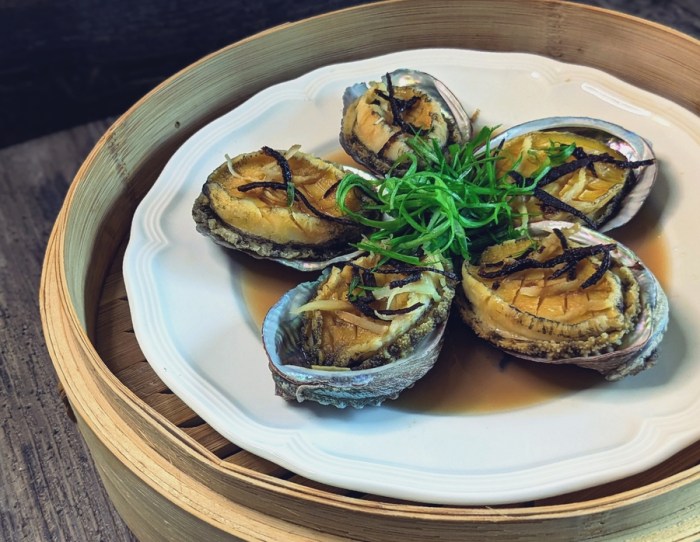 Abalone fried pan recipe soy glaze kimchimari