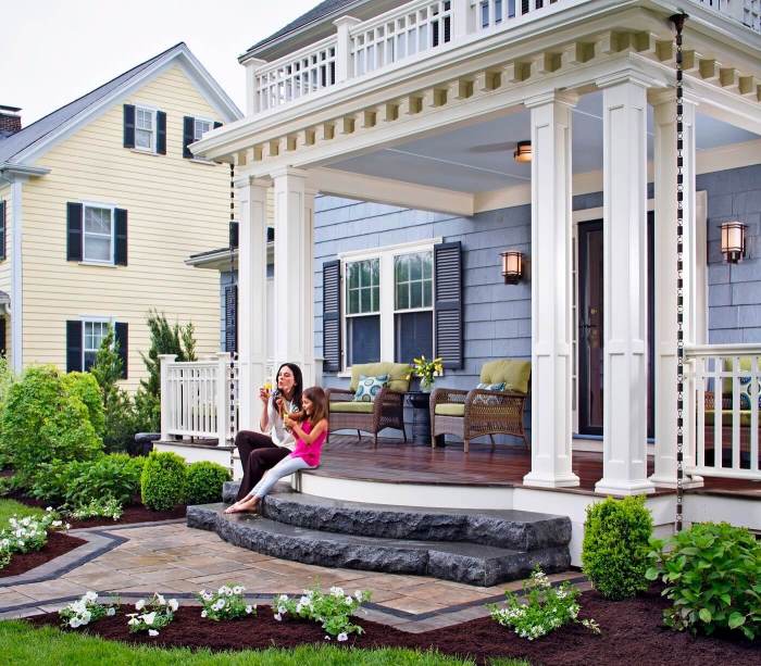 Veranda front porch sweet paint cottage railing railings