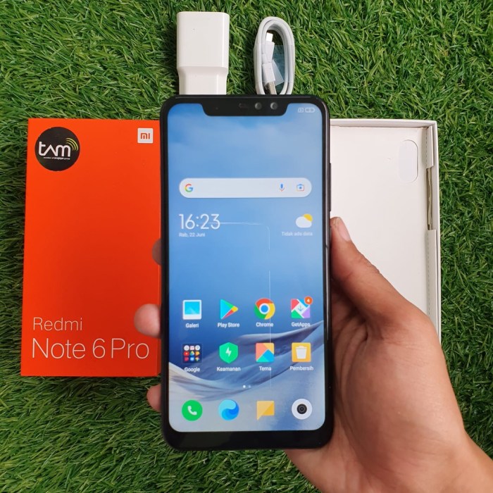 Harga hp xiaomi not 6 pro ram 4gb