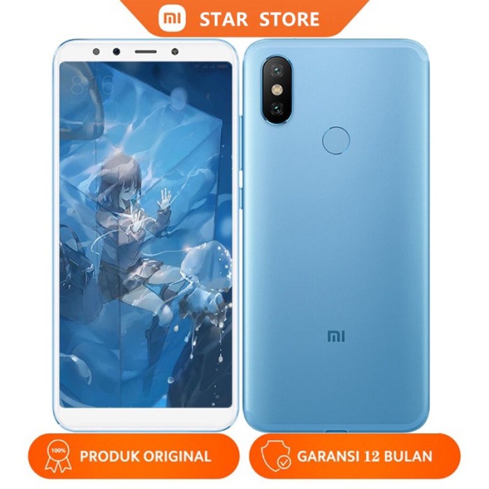 Harga hp xiaomi mi 6x