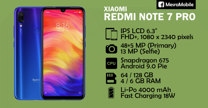 Daftar harga hp xiaomi redmi note 7 pro